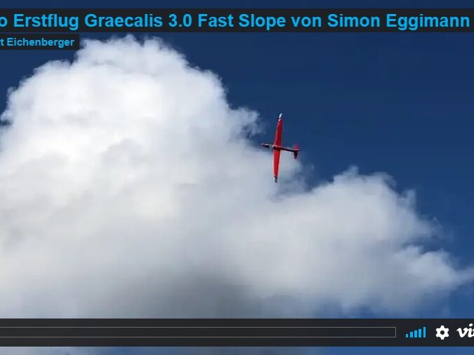 Video Erstflug Graecalis 3.0