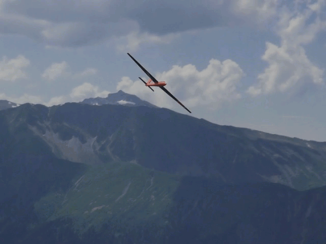 Matsches Swift S-1: alpiner Erstflug